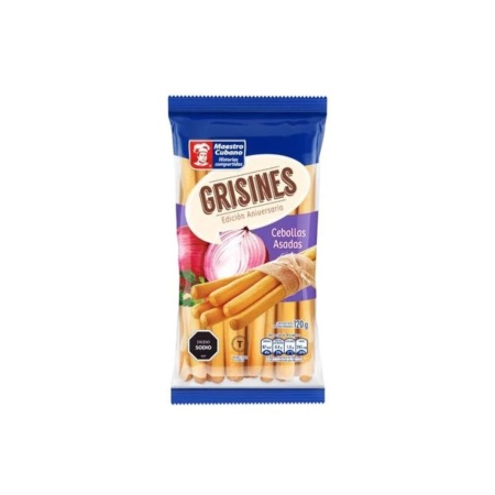 GRISSINES GOURMET CEBOLLAS ASADAS BIMBO 120 GR