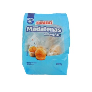MAGDALENAS VAINILLA BIMBO 200 GR.