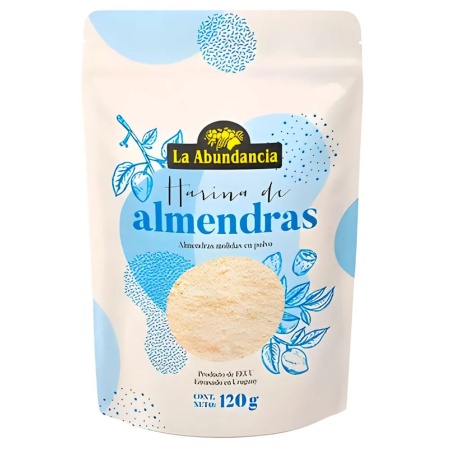 HARINA DE ALMENDRAS LA ABUNDANCIA 120 GR