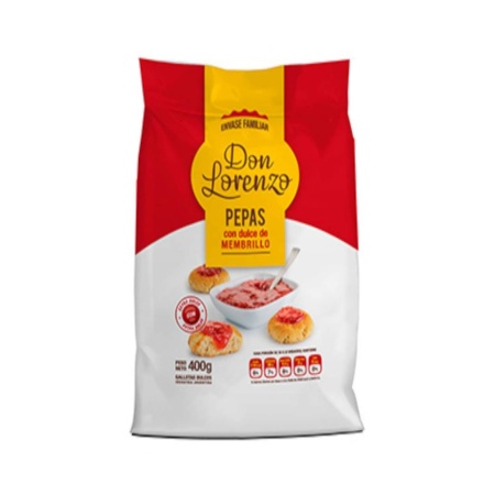 GALLETA PEPAS DON LORENZO 300 GR.