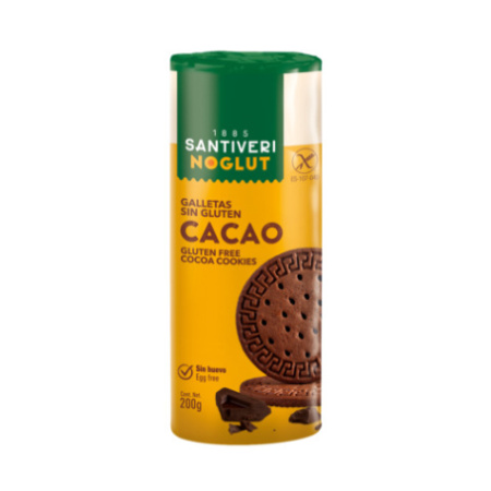GALLETA CHOCOLATE SIN GLUTEN NOGLUT 200 GR.