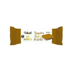 GALLETA DE ARROZ BAÑADA EN DULCE DE LECHE DELUXE 115 GR.
