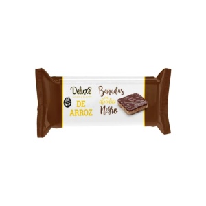 GALLETA DE ARROZ BAÑADA EN CHOCOLATE DELUXE 115 GR.
