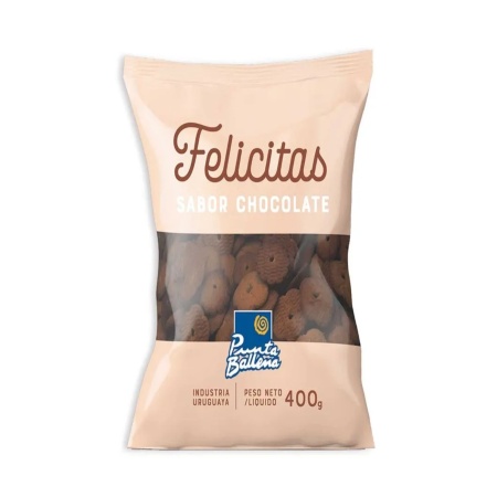 GALLETA CHOCOLATE FELICITAS 400 GR.