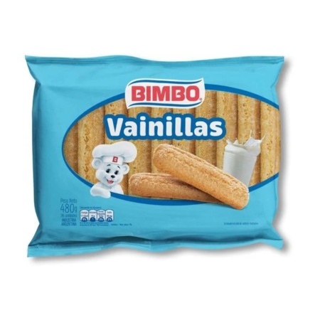 PLANTILLAS VAINILLA BIMBO 440 GR.