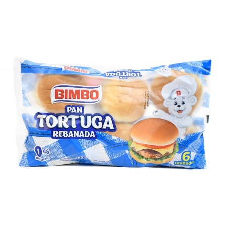 PAN TORTUGA BIMBO X 6 330 GR