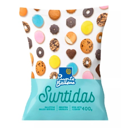 GALLETA SURTIDAS PUNTA BALLENA 400 GR.