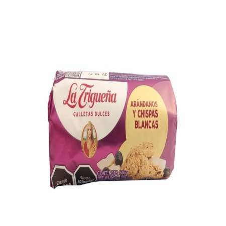 GALLETA ARANDANOS Y CHISPA LA TRIGUEÑA