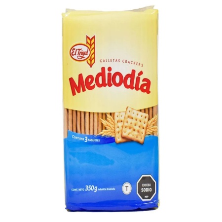 GALLETA MEDIODIA EL TRIGAL 350 GR.