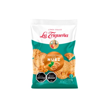 GALLETA POLVORON CON NUEZ LA TRIGUEÑA 150 GR.