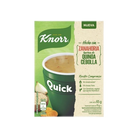 SOPA KNORR QUICK ZANAHORIA X 5