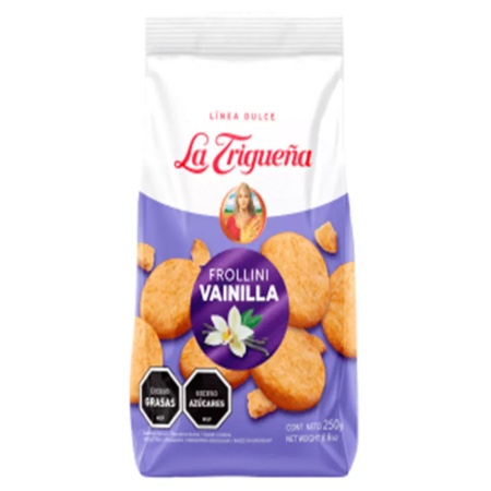 GALLETA VAINILLA FROLLINI 250 GR.