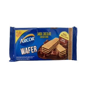 GALLETA WAFLE CHOCOLATE ARCOR 105 GR.