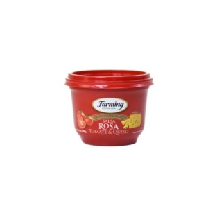 SALSA QUESO ROSA FARMING 246 GR