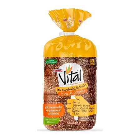 PAN VITAL MIX CEREAL BIMBO 510 GR