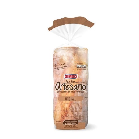 PAN ARTESANO BIMBO 500 GR