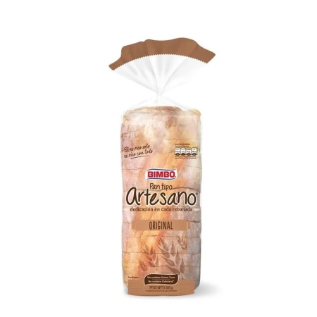 PAN ARTESANO BIMBO 500 GR