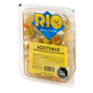 ACEITUNAS RELLENAS DE MORRON RIO DE LA PLATA 200 GR