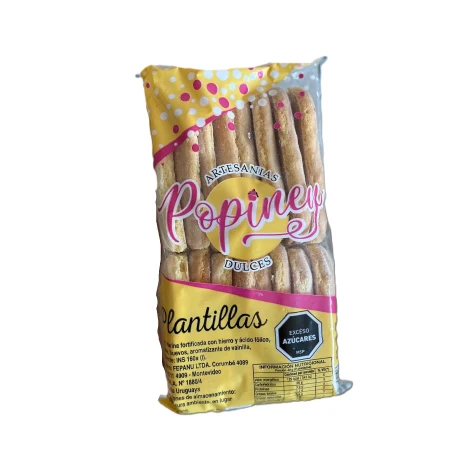 PLANTILLAS POPINEY 200 GR.