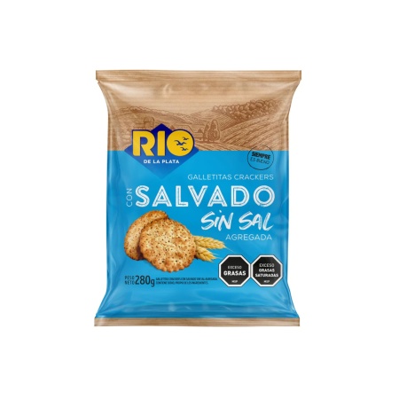 GALLETA SALVADO RIO DE LA PLATA 280 GR. S/SAL