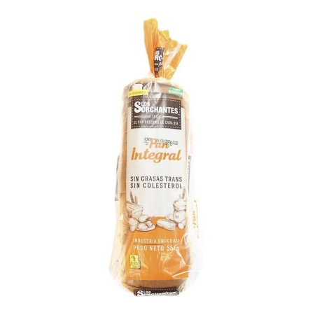 PAN INTEGRAL LOS SORCHANTES 550 GR