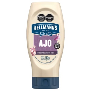 ADEREZO HELLMANS AJO 340 GR