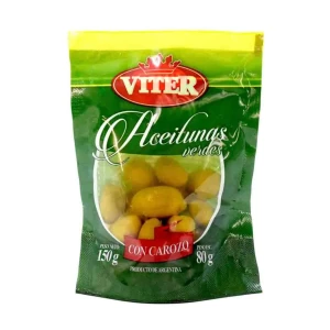 ACEITUNAS CON CAROZO VITER 150 GR