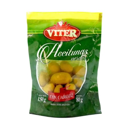 ACEITUNAS CON CAROZO VITER 150 GR