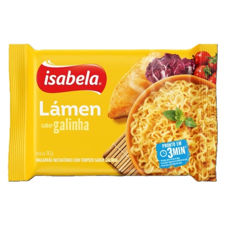 FIDEOS ISABELA INTANTANEO GALLINA 74.30 GR