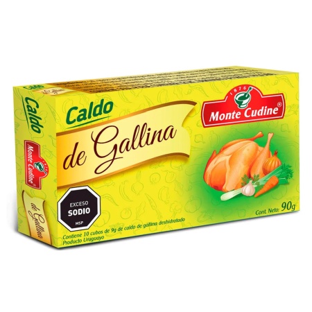 CALDOS MONTE CUDINE GALLINA X 10