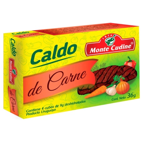 CALDOS MONTE CUDINE CARNE X 4