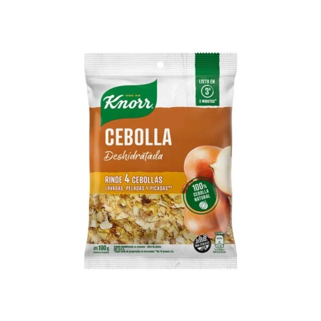 VERDURA DESHIDRATADA KNORR CEBOLLA 100 GR