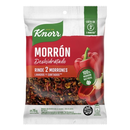 VERDURA DESHIDRATADA KNORR MORRON 75 GR