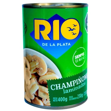 CHAMPIGNON LAMINADO RIO DE LA PLATA 400 GR
