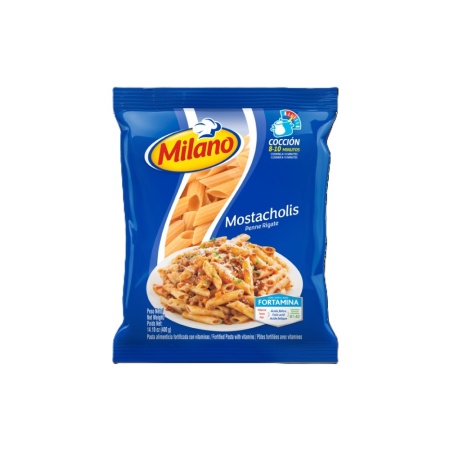 FIDEOS MILANO MOSTACHOL 400 GR