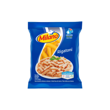 FIDEOS MILANO RIGATONI 400 GR
