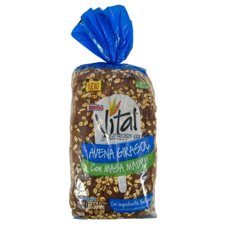 PAN VITAL SEMILLAS CON MASA MADRE BIMBO 510 GR