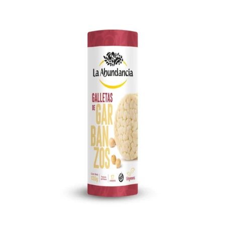 GALLETA DE GARBANZOS ABUNDANCIA 135 GR.