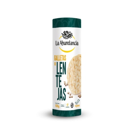 GALLETA DE LENTEJAS ABUNDANCIA 135 GR.
