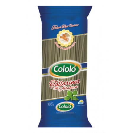 FIDEOS COLOLO CON ALBAHACA TALLARIN 500 GR