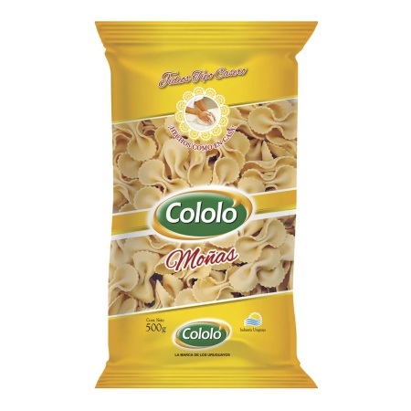 FIDEOS COLOLO MOÑAS GRANDES 500 GR
