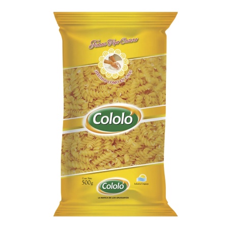 FIDEOS COLOLO TIRABUZONES 500 GR