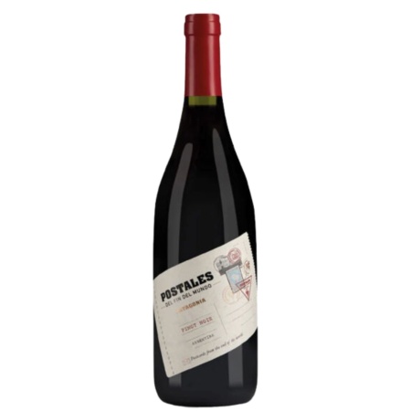 VINO POSTALES DEL FIN DEL MUNDO PINOT NOIR 750 ML