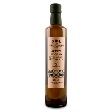 ACEITE DE OLIVA EXTRA VIRGEN MULTIVARIETAL LOS RANCHOS 500 ML.