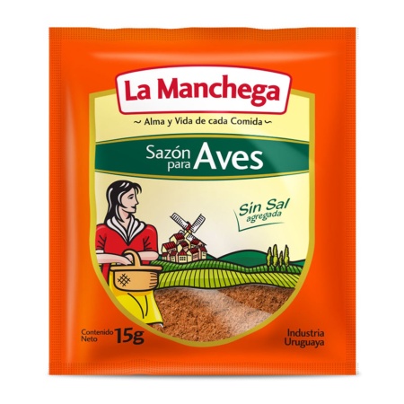 SAZON PARA AVES LA MANCHEGA 15 GR