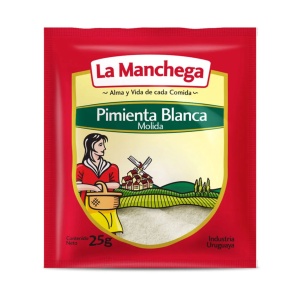 PIMIENTA BLANCA MOLIDA LA MANCHEGA 25 GR