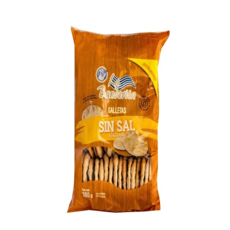 GALLETA LA BANDERITA 380 GR. S/SAL