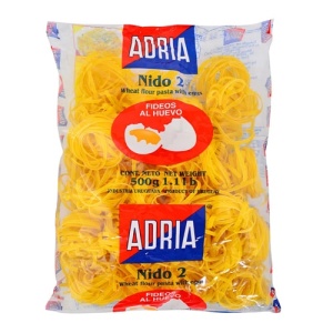FIDEOS AL HUEVO ADRIA NIDO 2 500 GR