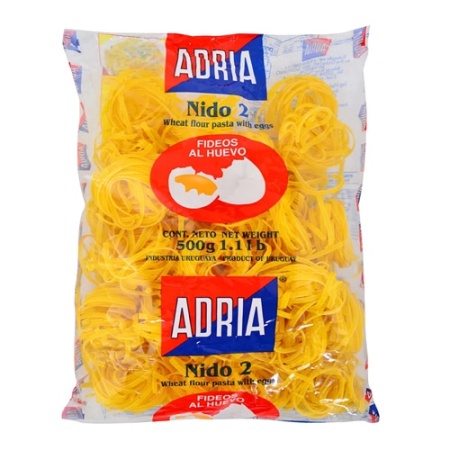 FIDEOS AL HUEVO ADRIA NIDO 2 500 GR