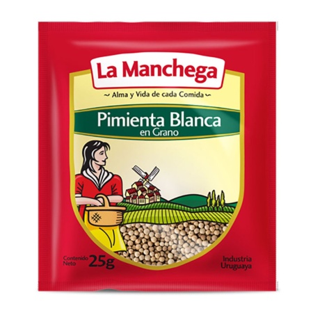 PIMIENTA BLANCA EN GRANO LA MANCHEGA 25 GR